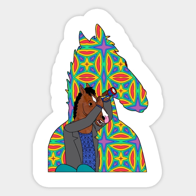 It's Bojack Sticker by miktrick